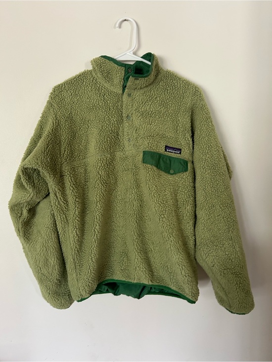 Patagonia Other - The Patagonia Reversible Glissade Snap-T Pullover 2007 Loren/Vine Green Medium
